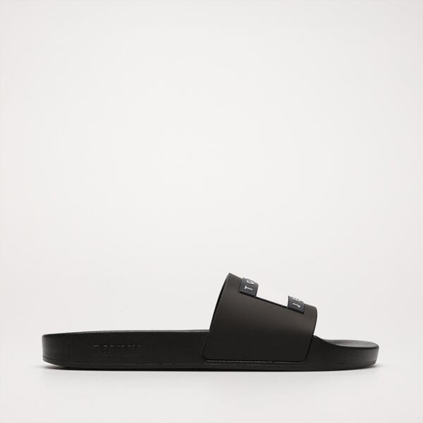 Męskie klapki TOMMY HILFIGER TOMMY JEANS POOL SLIDE ESS em0em01191bds kolor czarny