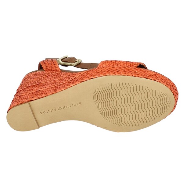 Damskie sandały TOMMY HILFIGER EMERY 13  fw56815430646 kolor czerwony