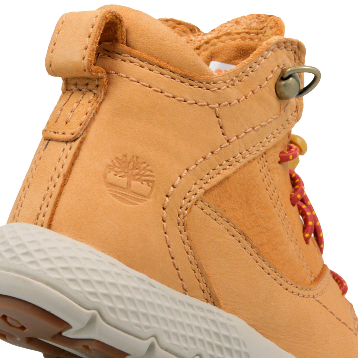 Dziecięce sneakersy (buty) TIMBERLAND FLYROAM LEATHER HIKER a1v51 kolor żółty