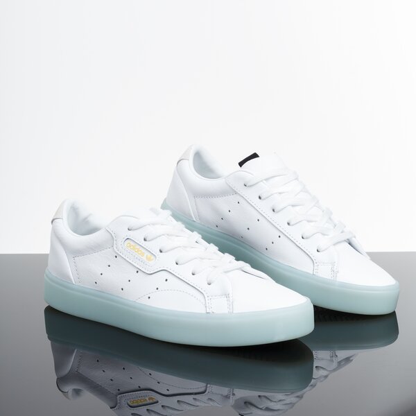 Damskie trampki ADIDAS SLEEK W g27342 kolor biały