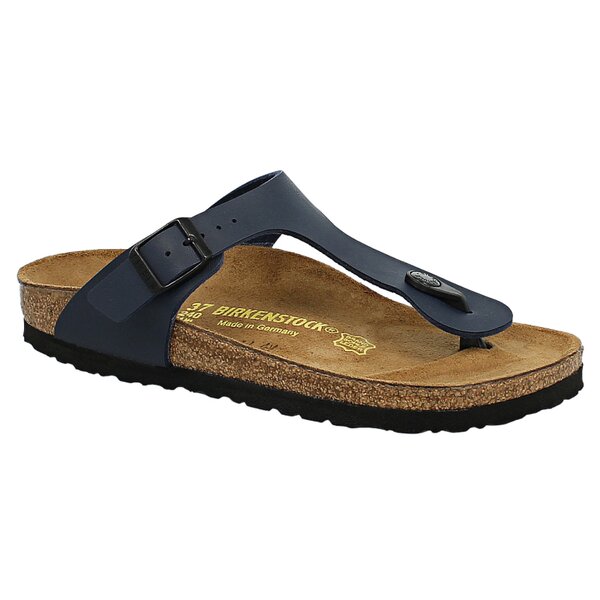 Damskie klapki BIRKENSTOCK GIZEH  143623 kolor granatowy