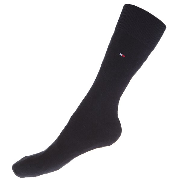 Męskie skarpetki TOMMY HILFIGER SKARPETY TATTERSALL 2P 442009001563 kolor niebieski