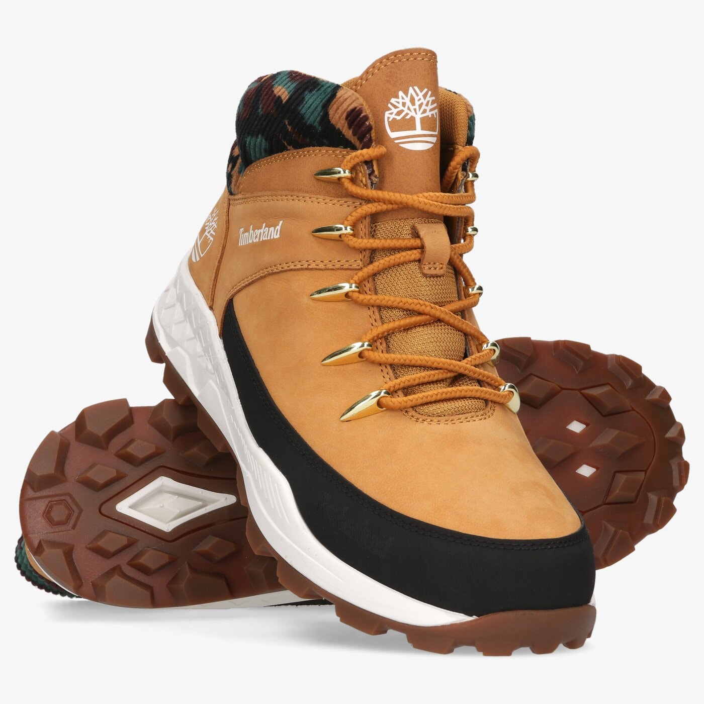 Męskie buty outdoor (trekkingowe) TIMBERLAND BROOKLYN EURO SPRINT tb0a2jsm7631 kolor brązowy