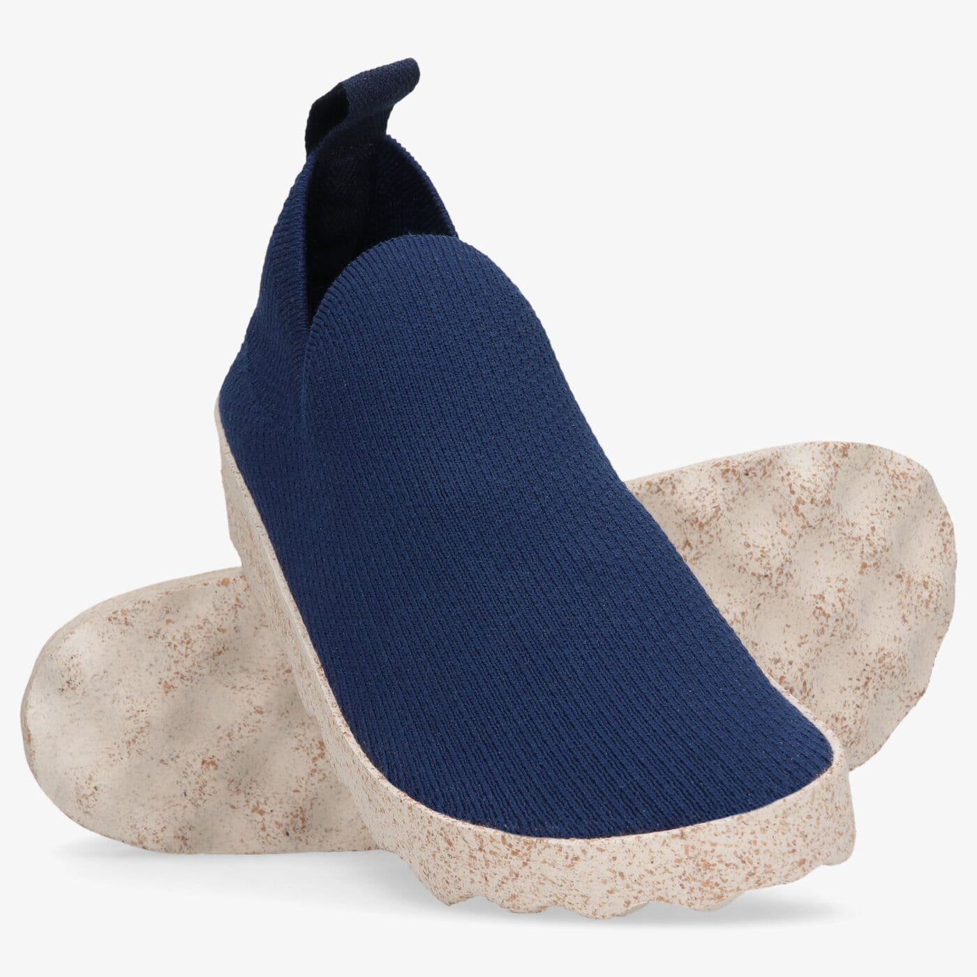 Damskie espadryle ASPORTUGUESAS CARE L p018019029 kolor granatowy