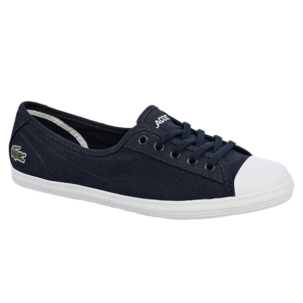 Damskie sneakersy (buty) LACOSTE ZIANE USN 727spw3014db4 kolor granatowy