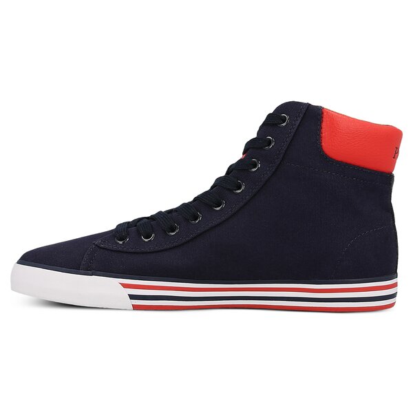 Męskie trampki POLO RL HARVEY MID NE  8161907590gb kolor granatowy