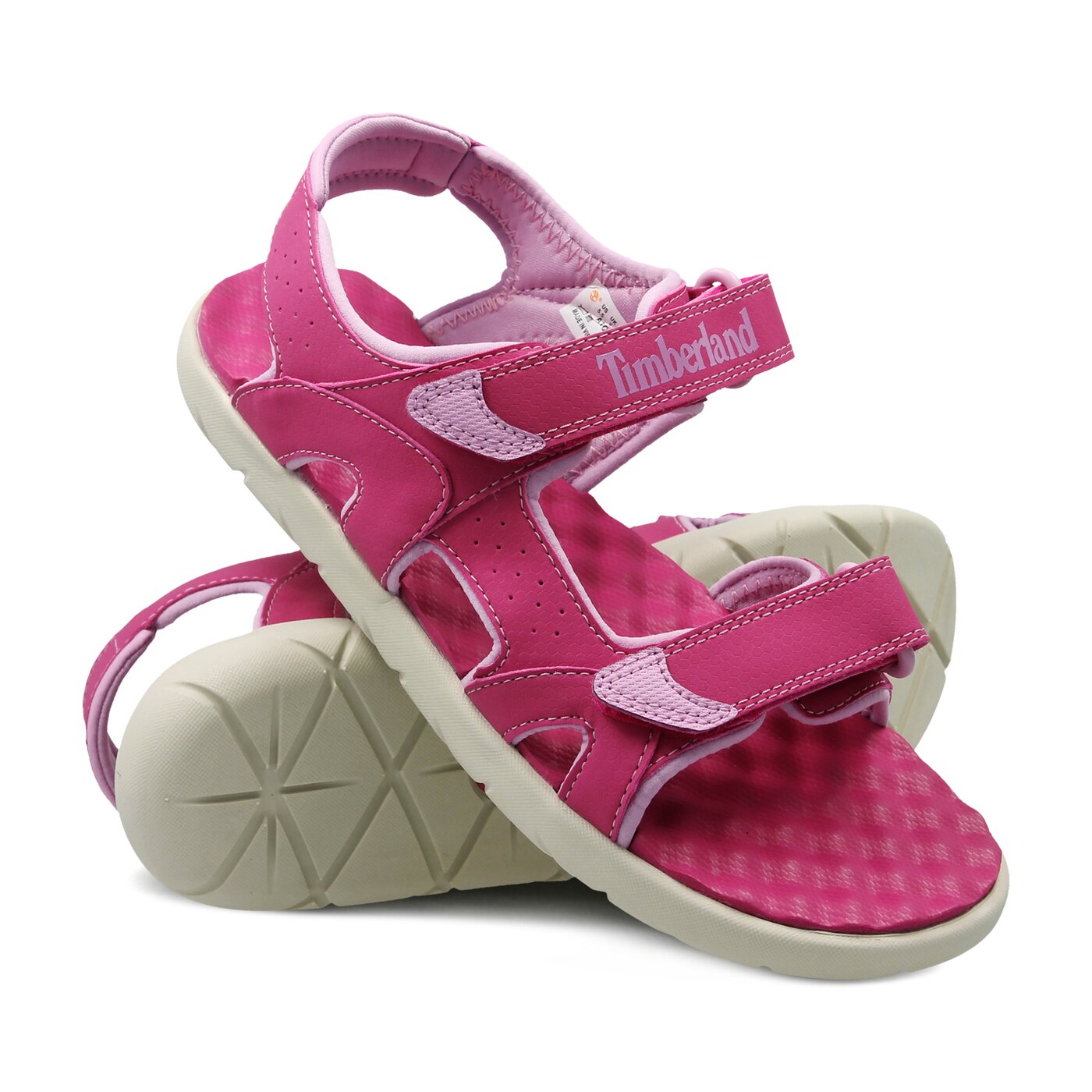 Dziecięce sandały / klapki TIMBERLAND PERKINS ROW 2-STRAP tb0a1qgtd561 kolor różowy