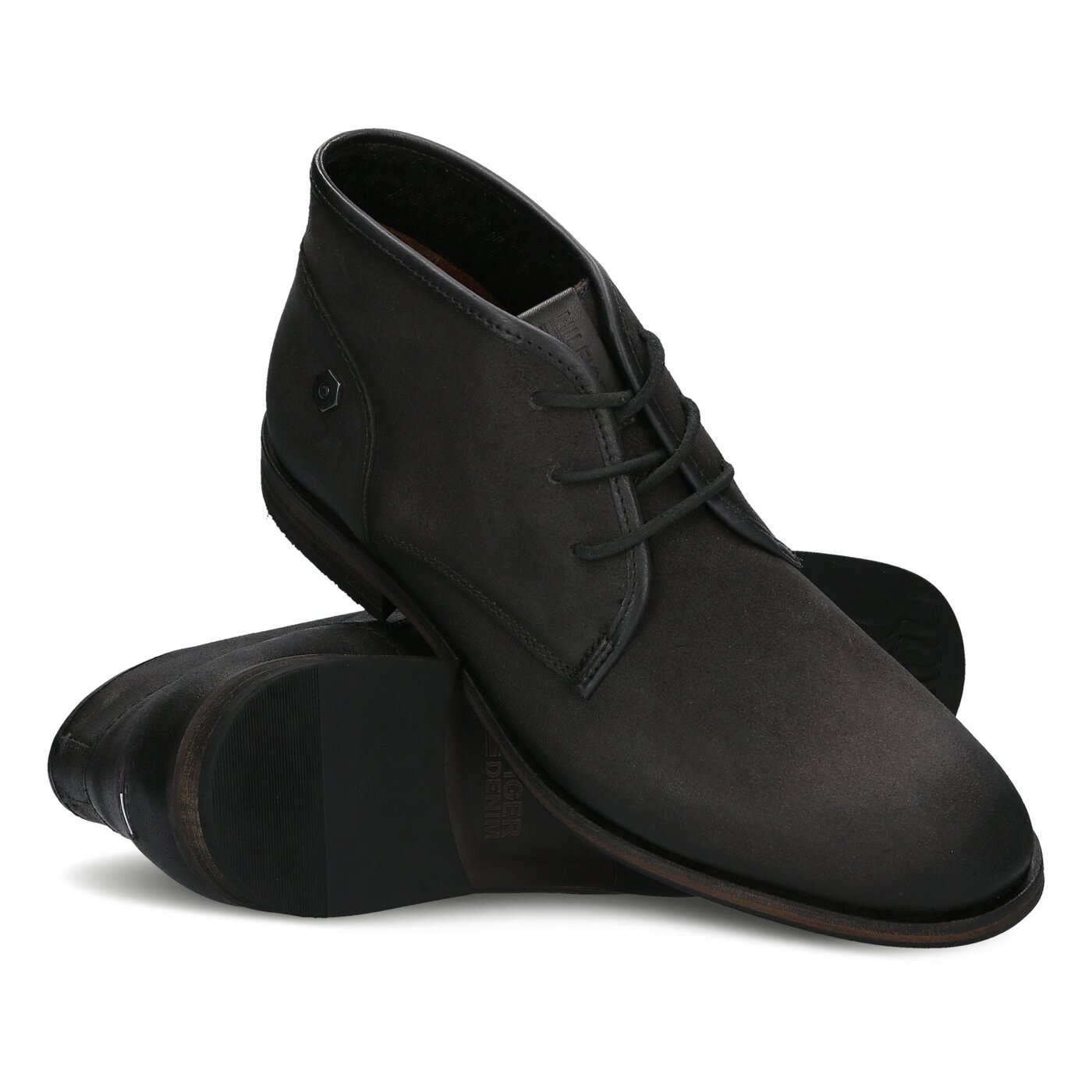 Męskie buty za kostkę TOMMY HILFIGER J2385ACK 1C em56821795098 kolor szary