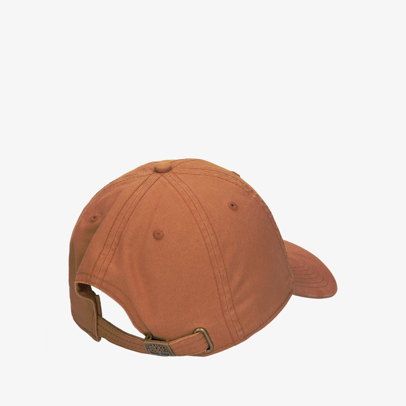 Damska czapka z daszkiem TIMBERLAND CZAPKA COTTON CANVAS BB CAP tb0a1f542311 kolor brązowy