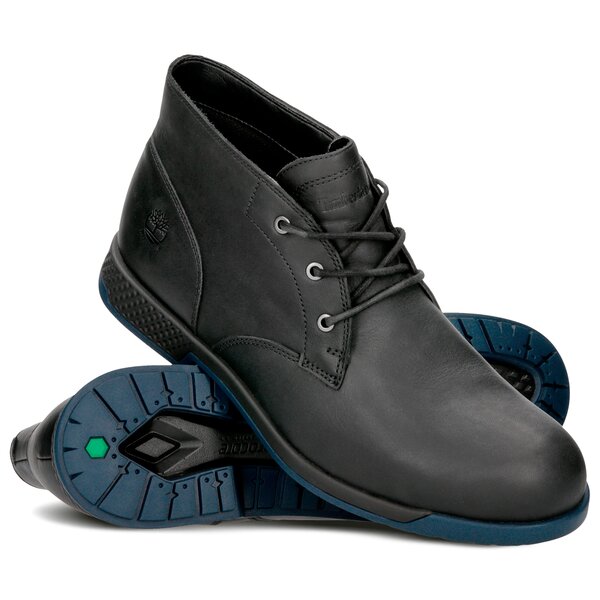 Męskie buty za kostkę TIMBERLAND CITY'S EDGE WP CHUKKA ca1tjo kolor czarny