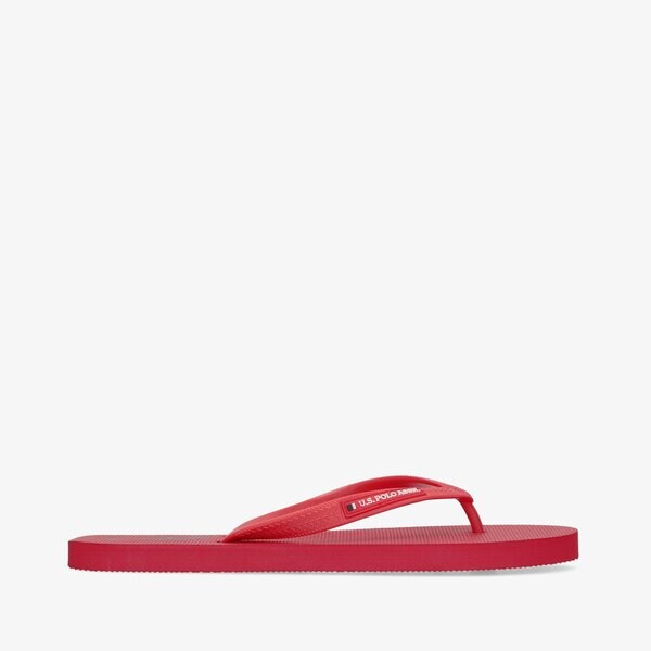 Męskie klapki U.S. POLO ASSN VAIAN006U vaian006red kolor czerwony