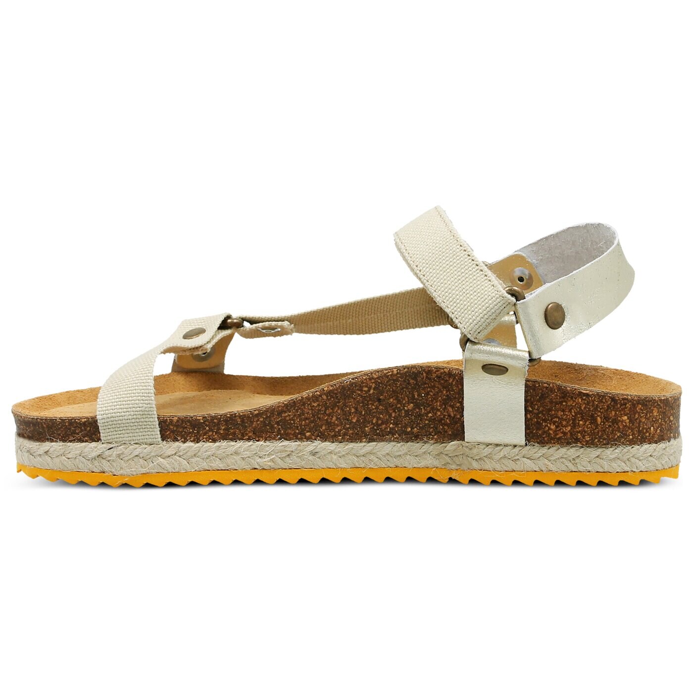 Damskie sandały PAEZ BIO TRECKING VAQUETA GOLD 1832756s82-212 kolor beżowy