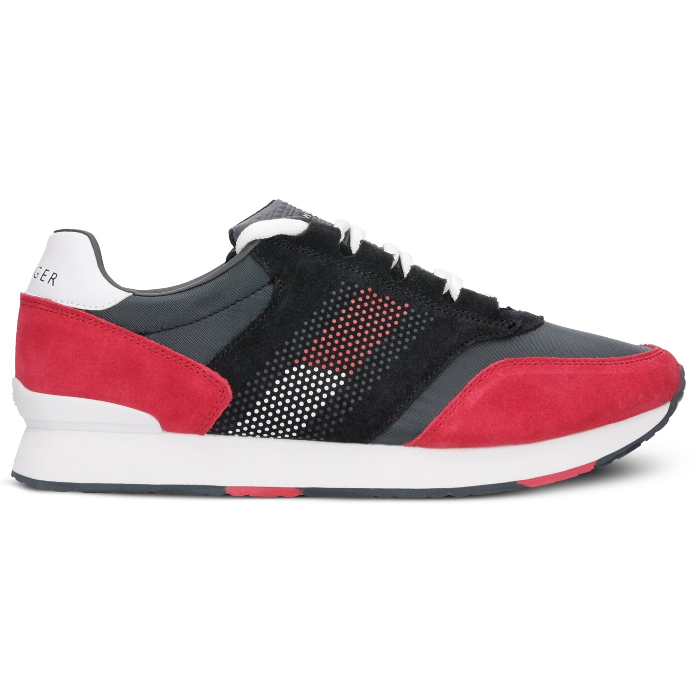 Męskie sneakersy (buty) TOMMY HILFIGER LEEDS 4C fm0fm02056020 kolor szary