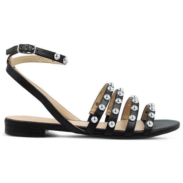 Damskie sandały GUESS ROXIE2 flrx21ele03black kolor czarny