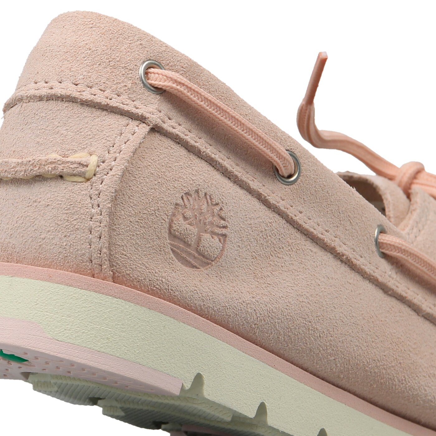 Damskie mokasyny i półbuty TIMBERLAND CAMDEN FALLS SUEDE BOAT tb0a1p836621 kolor różowy