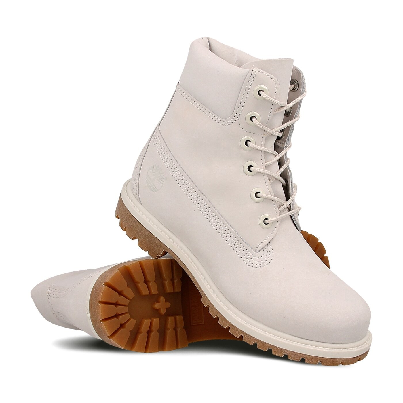 Damskie trapery TIMBERLAND PREMIUM 6 INCH BOOT - W  a196r kolor biały