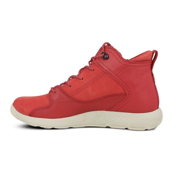 Dziecięce półbuty TIMBERLAND FLYROAM LEATHER HIKER a1jj5 kolor czerwony