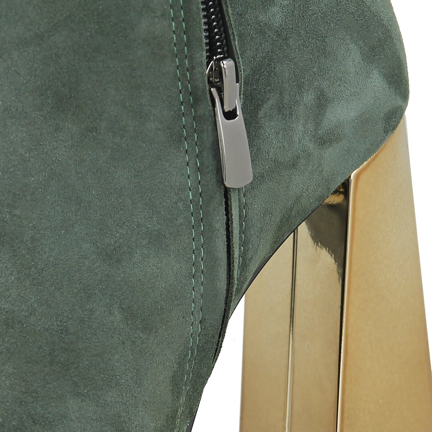 Damskie buty za kostkę BALDOWSKI BOTEK NA SŁUPKU D021644048009 d021644048009 kolor zielony