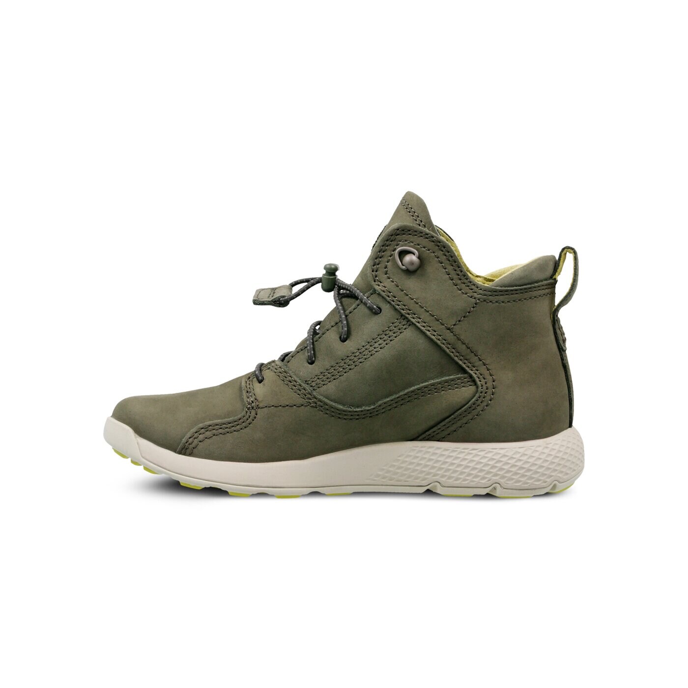 Dziecięce sneakersy (buty) TIMBERLAND FLYROAM LEATHER HIKER a1sm9 kolor khaki