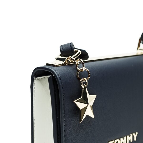 Damska torebka TOMMY HILFIGER TOREBKA TOMMY STATEMENT CROSSOVER aw0aw06438901 kolor granatowy