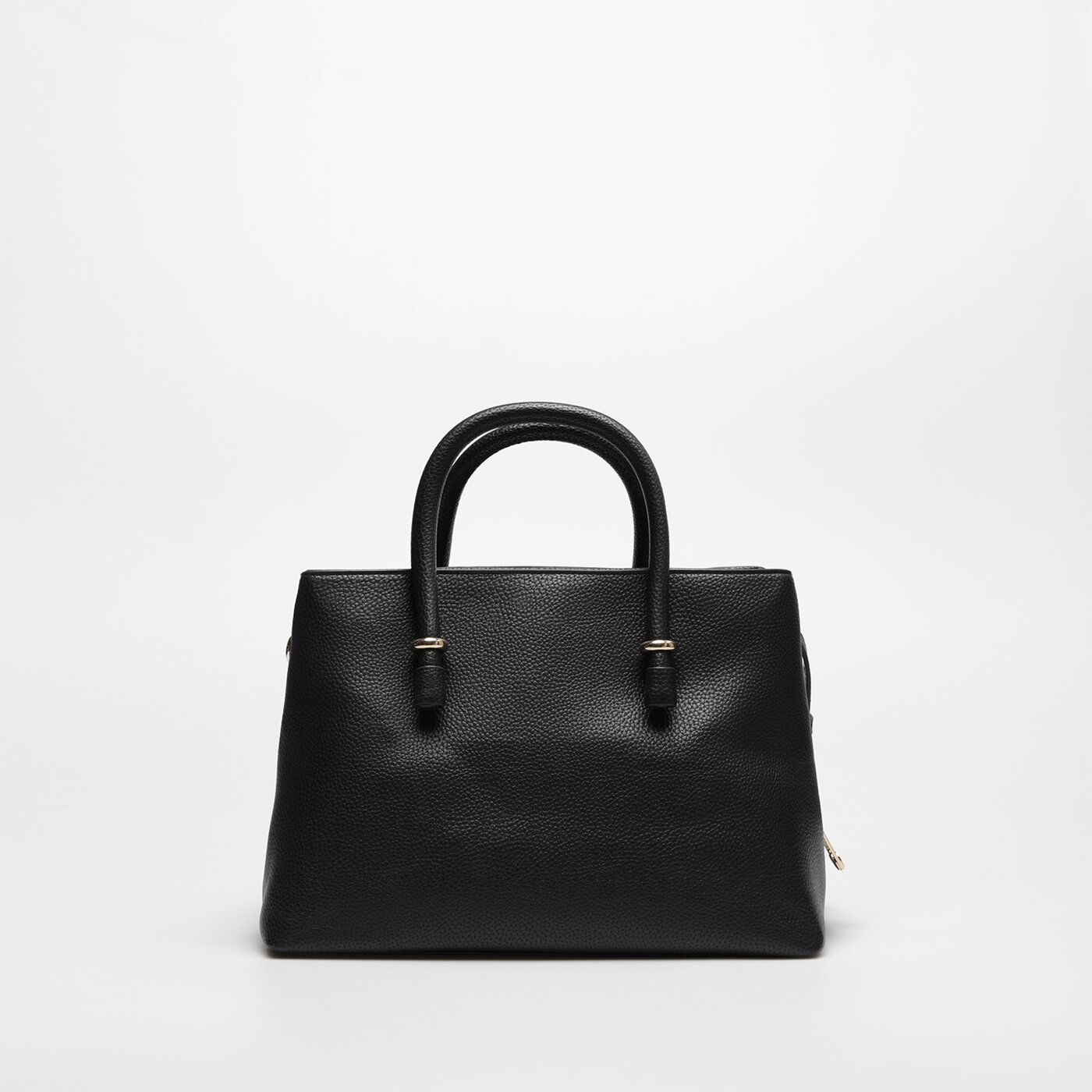 Damska torebka TOMMY HILFIGER TOREBKA TH EMBLEM SATCHEL CORP aw0aw15286dw6 kolor granatowy