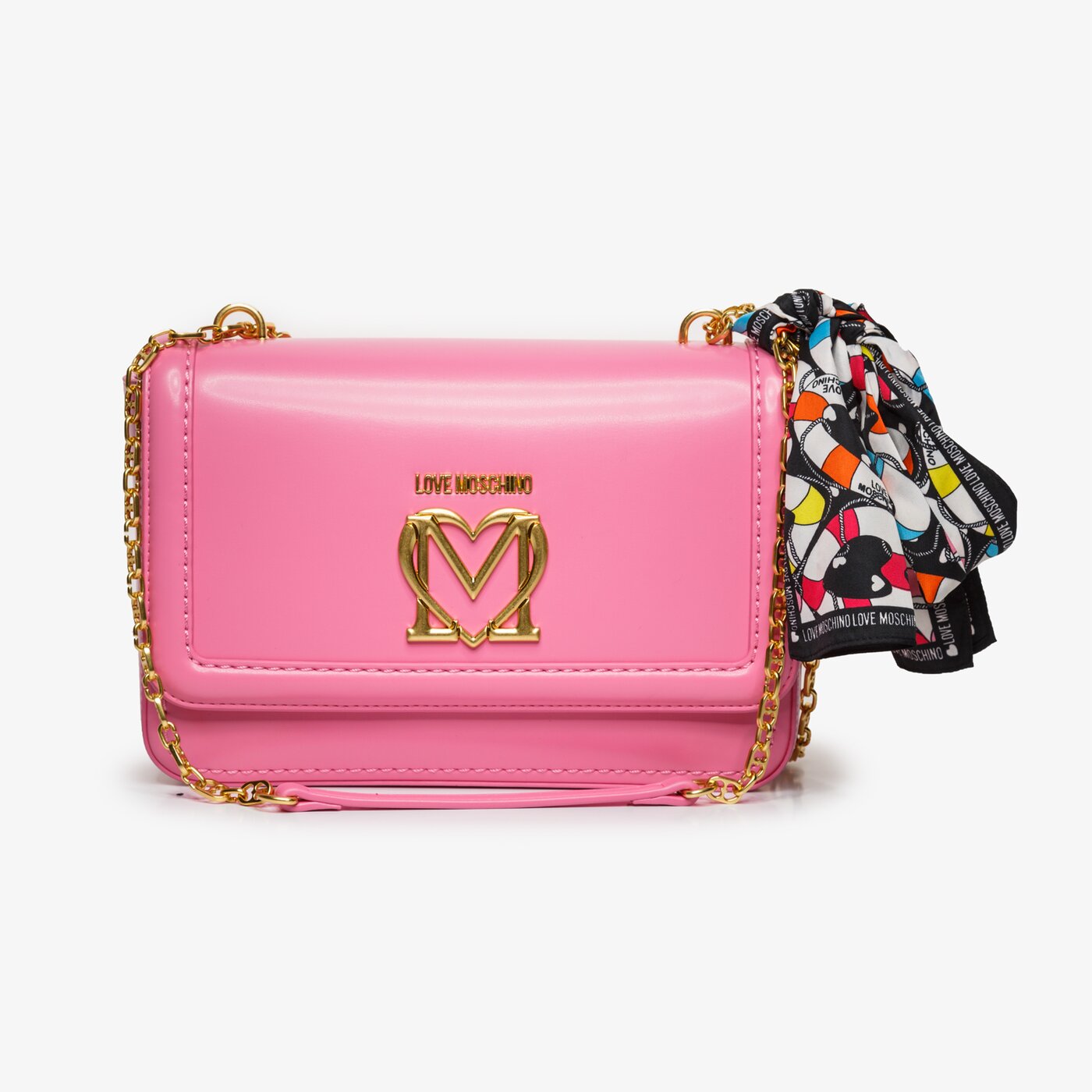 Damska torebka LOVE MOSCHINO TOREBKA SHOULDER BAG jc4258pp0ckk0600 kolor różowy