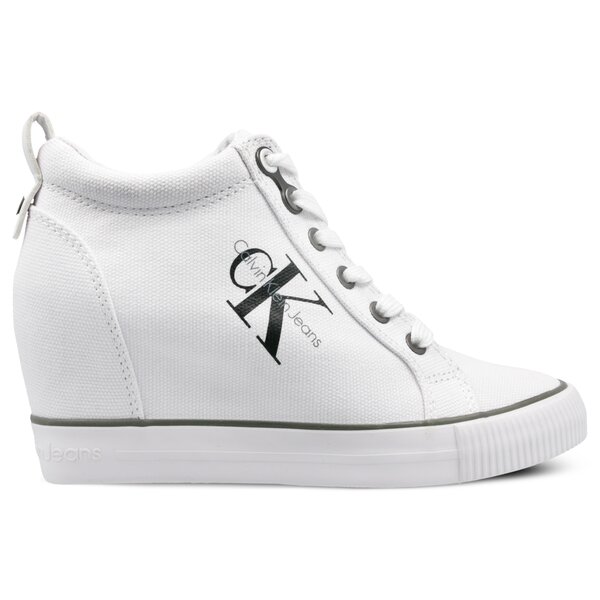 Damskie trampki CALVIN KLEIN RITZY r3551wht kolor biały