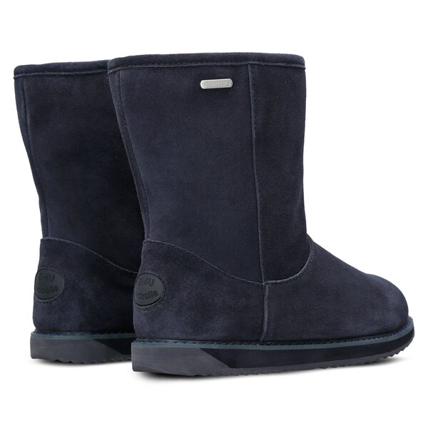 Damskie botki / sztyblety EMU PATERSON CLASSIC LO MIDNIGHT w11590midnight kolor granatowy