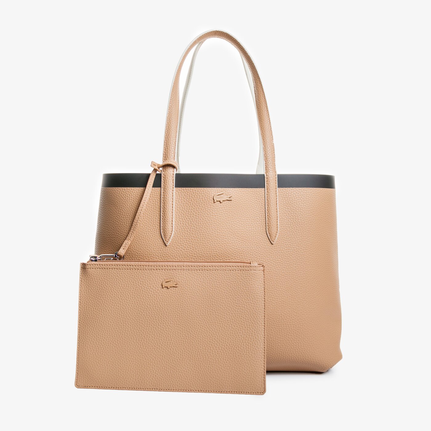 Damska torebka LACOSTE TOREBKA ANNA FANTAISIE SHOPPING BAG nf2994asf23 kolor multicolor