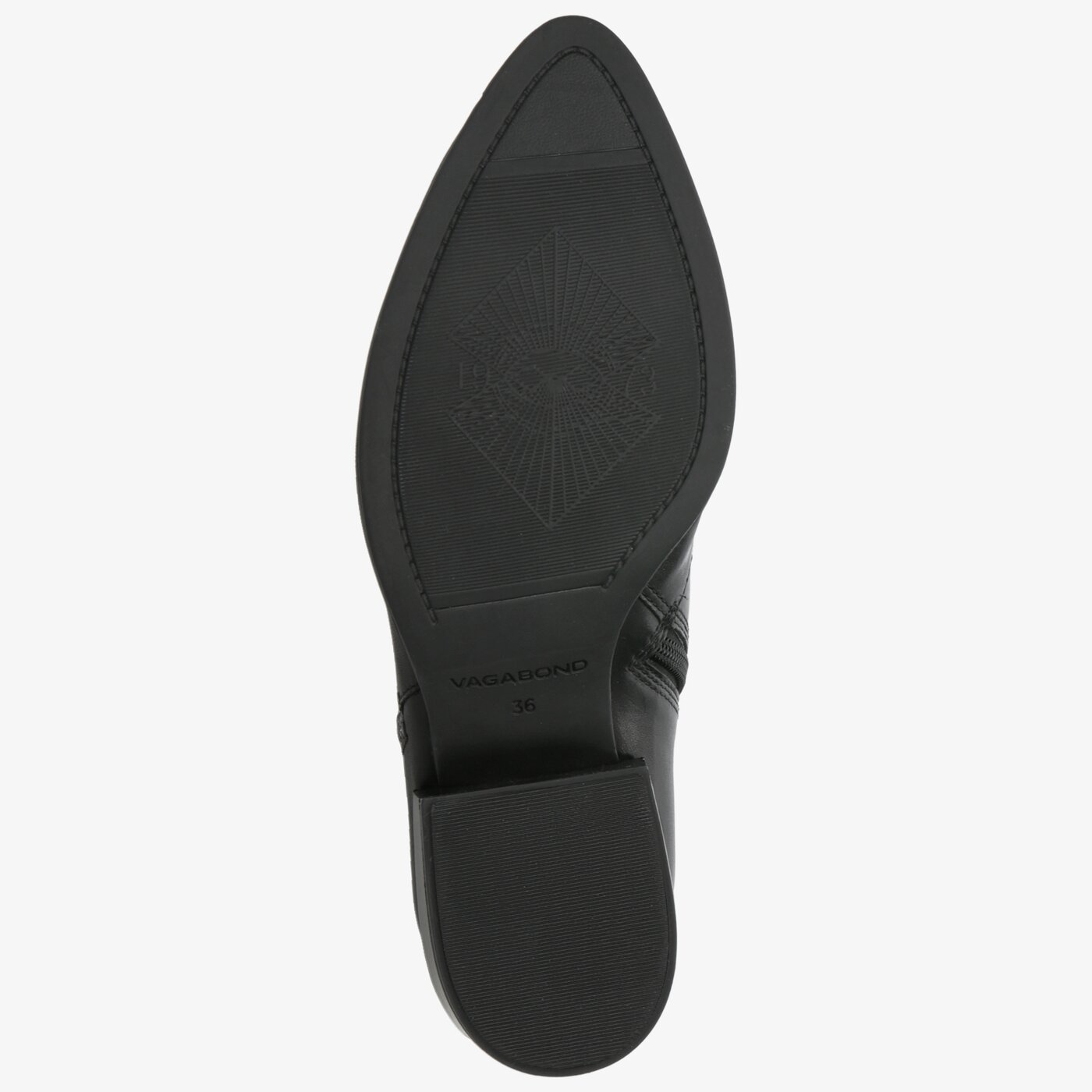 Damskie botki / sztyblety VAGABOND MARJA 481310120 kolor czarny