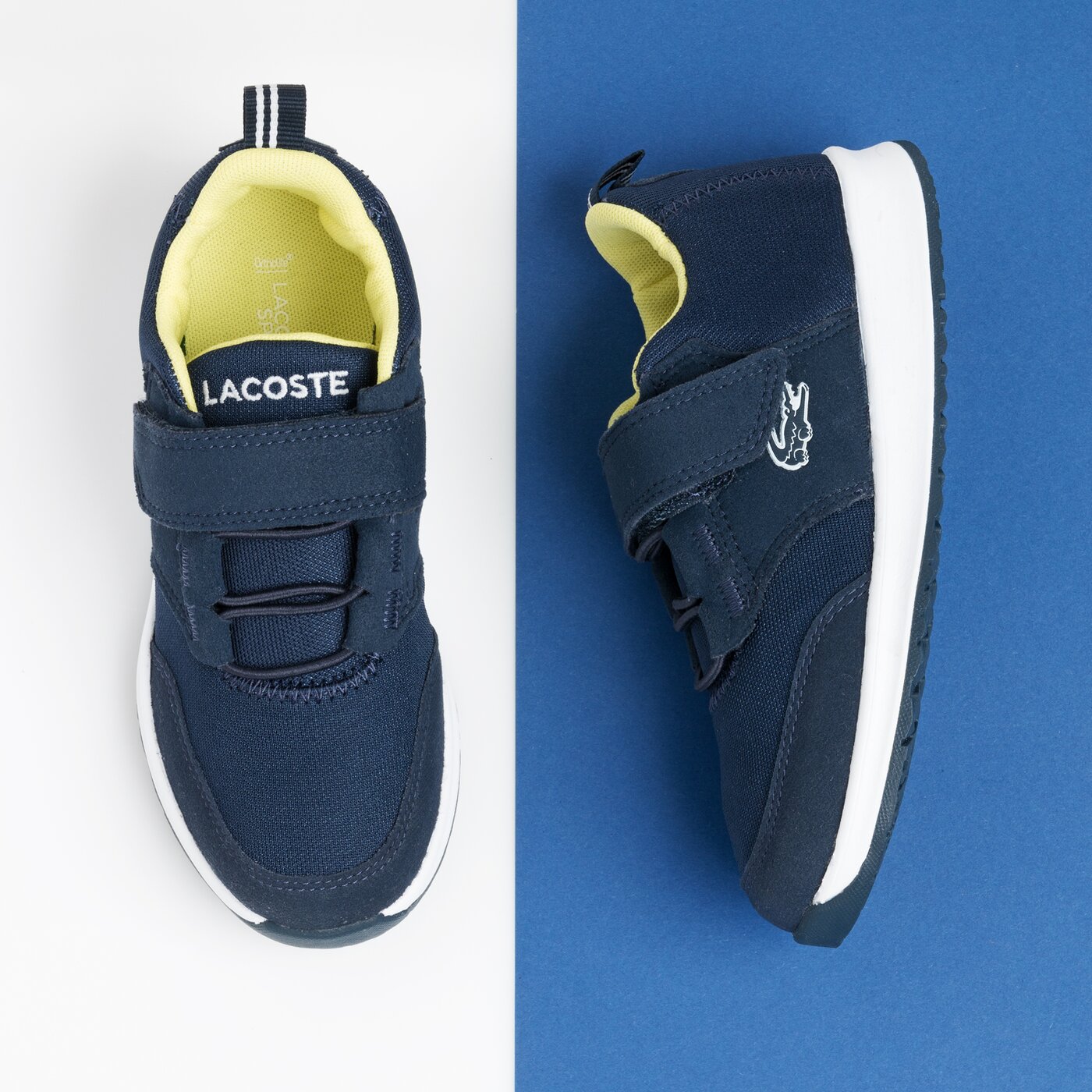 Dziecięce sneakersy (buty) LACOSTE L.IGHT 119 1 SUC 737suc0006092 kolor granatowy