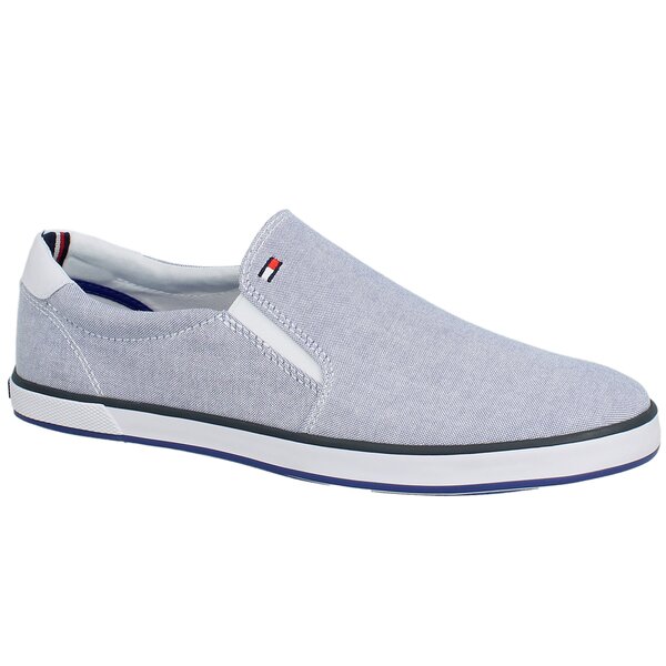 Męskie trampki TOMMY HILFIGER HARLOW 2E fm56820908479 kolor szary