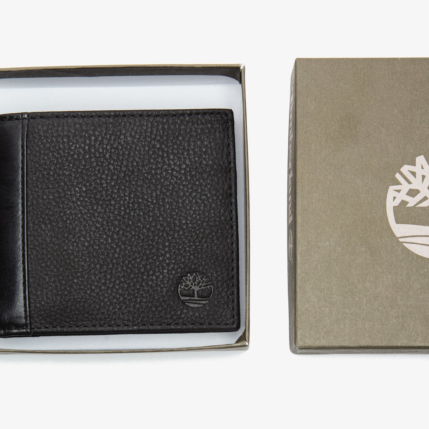 Damski portfel TIMBERLAND PORTFEL BIFOLD WALLET tb0a23n60361 kolor szary