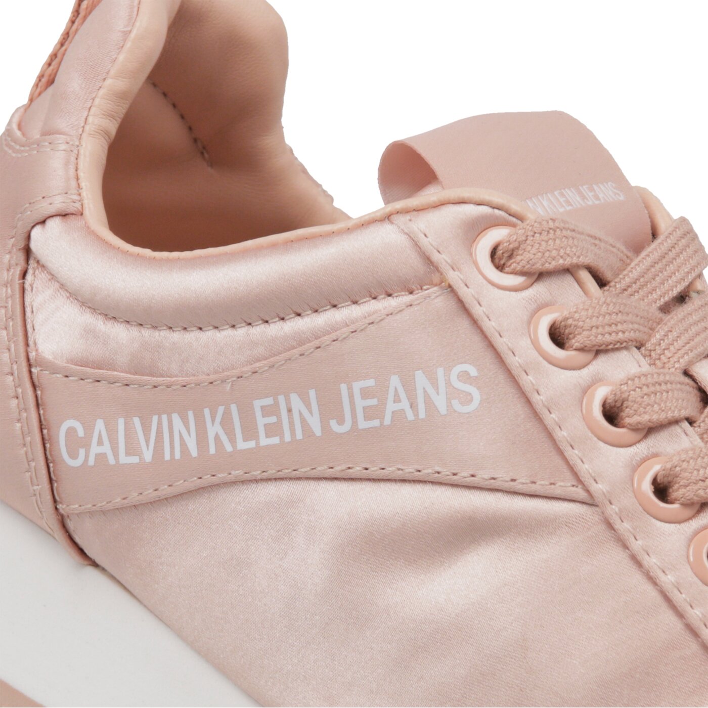 Damskie sneakersy (buty) CALVIN KLEIN JILL r7807pen kolor różowy