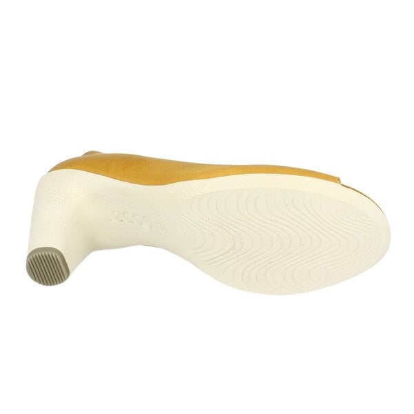 Damskie szpilki / czółenka ECCO SCULPTURED 65 SANDAL 23700302103 kolor żółty