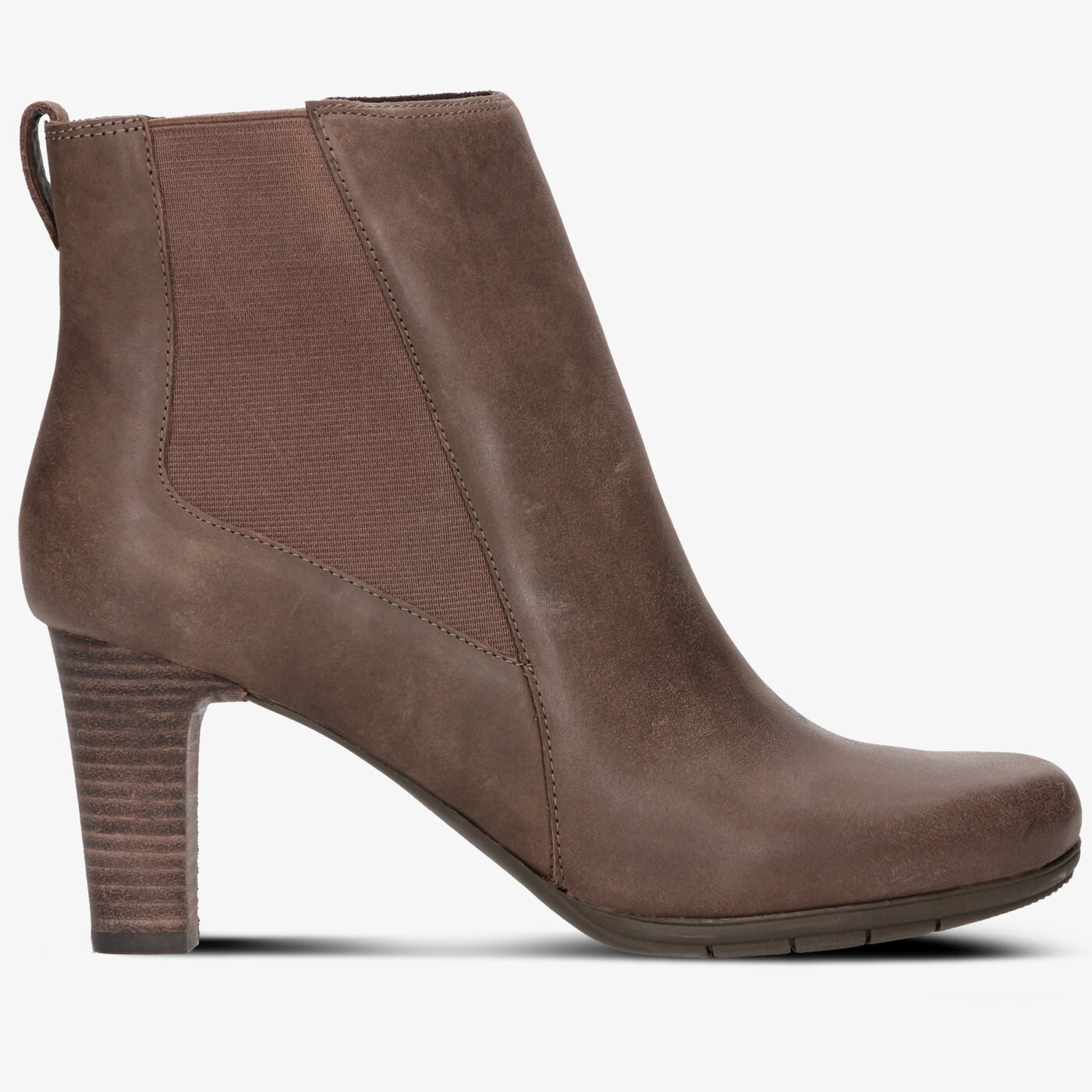 Damskie botki / sztyblety ROCKPORT TM75MMH CHELSEA m77669 kolor brązowy