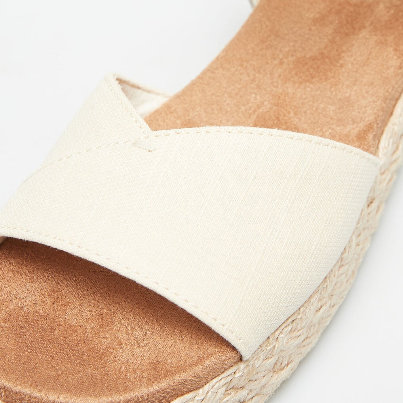 Damskie sandały TOMS NATURAL SLUBBY 10020768 kolor beżowy