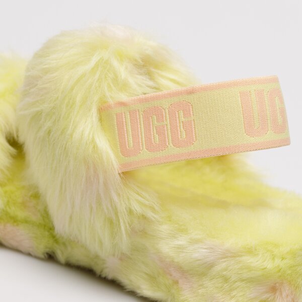 Damskie sandały UGG OH YEAH SPOTS 1118165-pollen kolor żółty