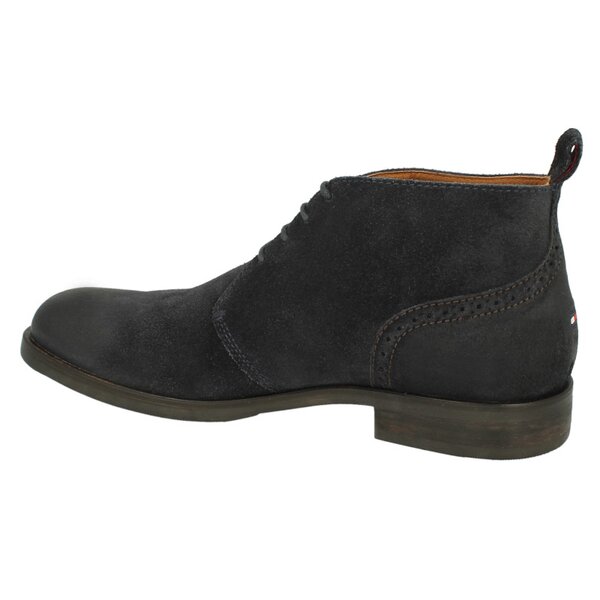 Męskie buty za kostkę TOMMY HILFIGER AARON 9B fm56815965403 kolor granatowy