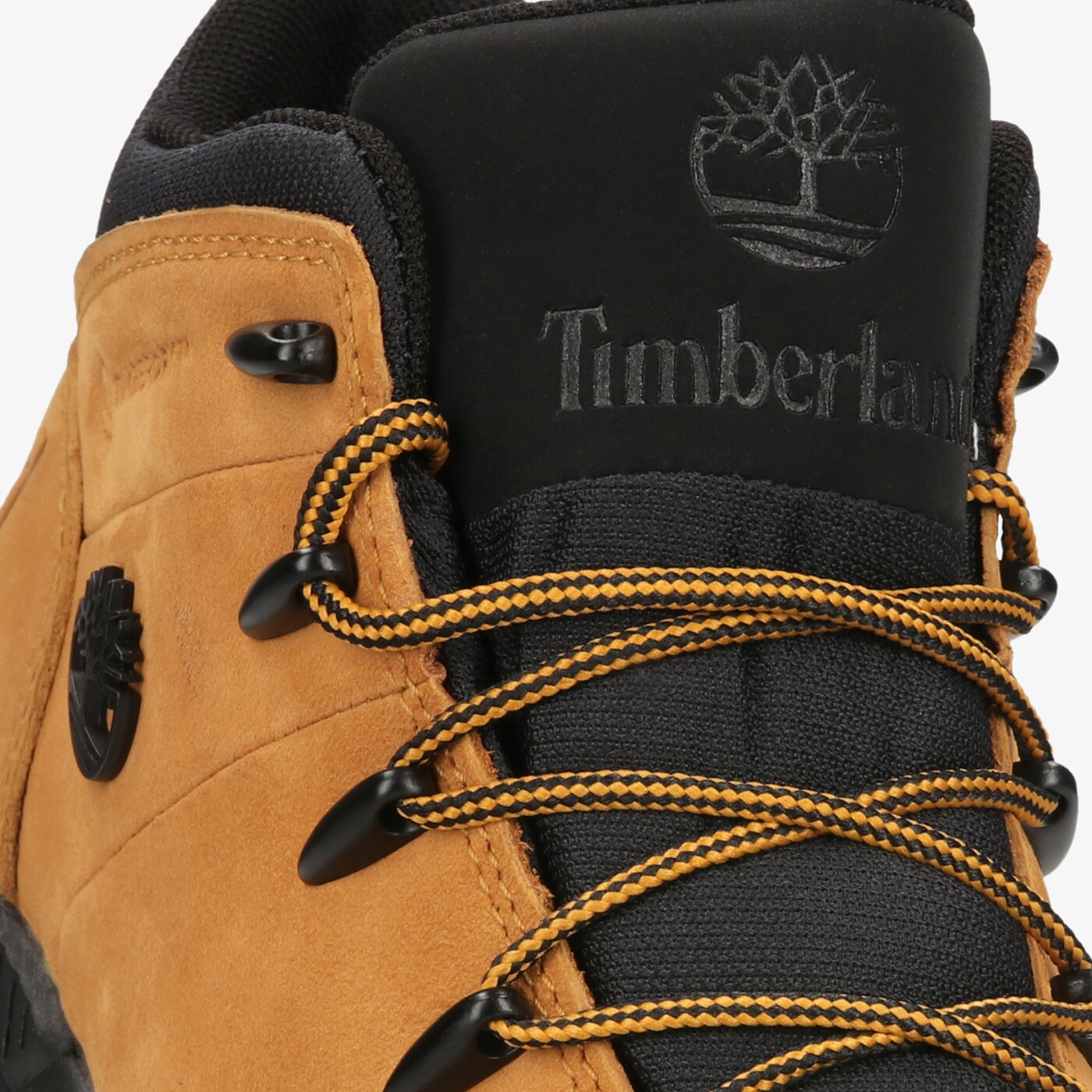 Dziecięce buty outdoor / trekkingowe TIMBERLAND SPRINT TREKKER MID WP tb0a2hrx2311 kolor żółty