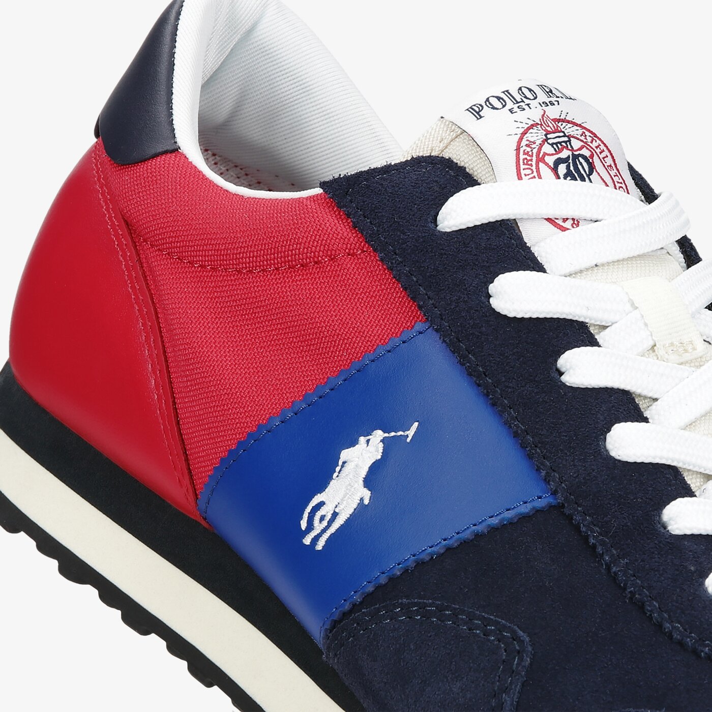 Męskie sneakersy (buty) POLO RL TRAIN 85 SNEAKERS ATHLETIC SHOE  809830109001 kolor granatowy