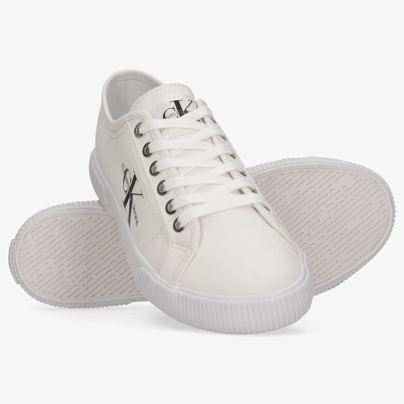 Damskie trampki CALVIN KLEIN VULCANIZED ESSENTIAL 1 yw0yw004820la kolor biały