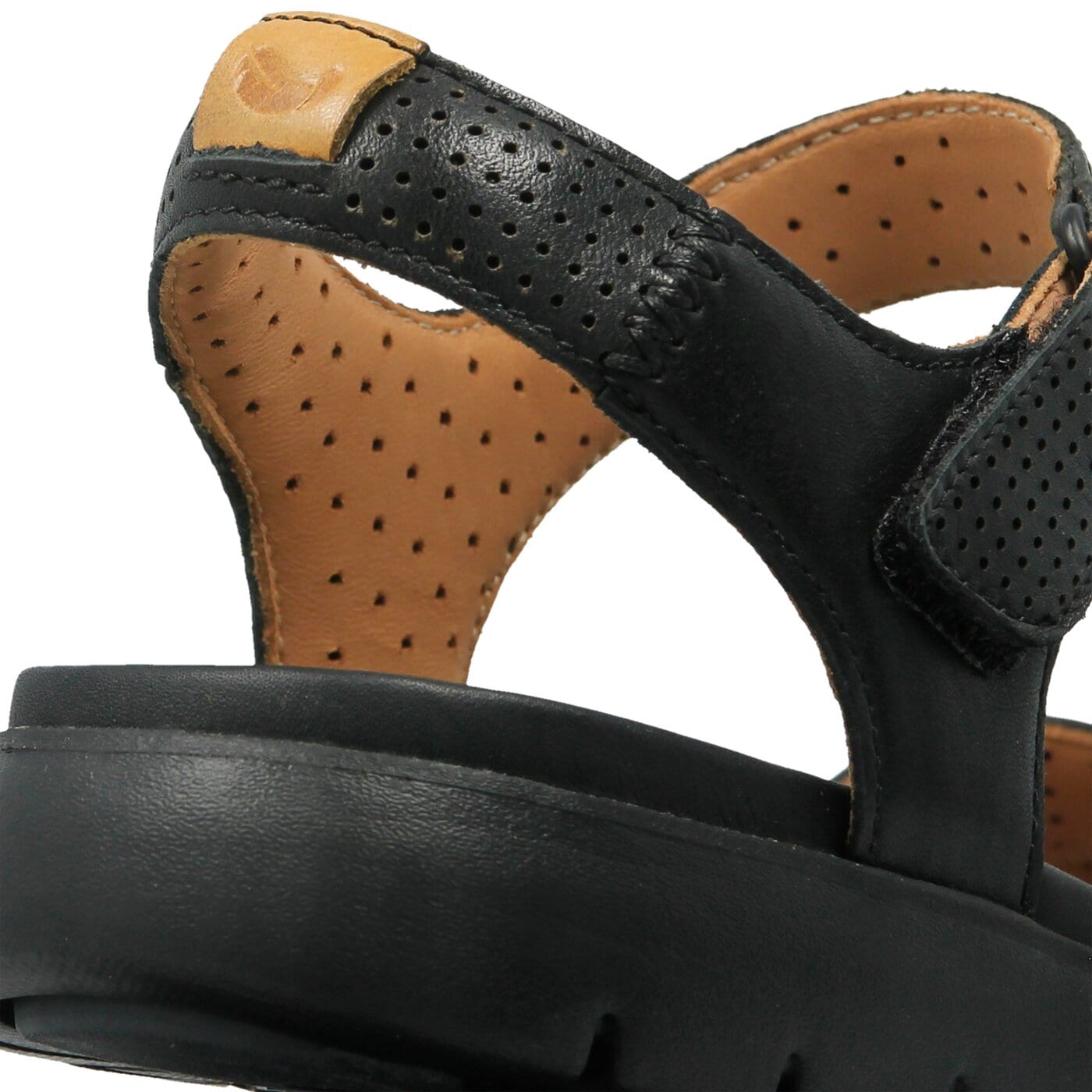 Damskie sandały CLARKS UN SAFFRON 26124063 kolor czarny