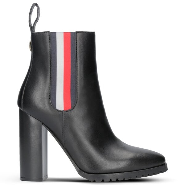 Damskie botki / sztyblety TOMMY HILFIGER GIGI HADID CHELSEA BOOT fw0fw03018990 kolor czarny