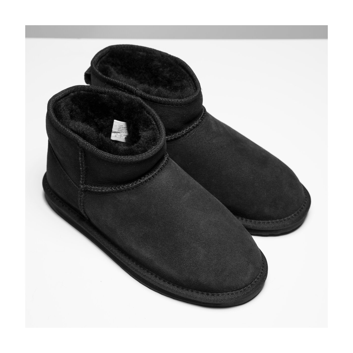 Damskie śniegowce EMU AUSTRALIA STINGER MICRO  w10937black kolor czarny