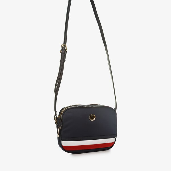 Damska torebka TOMMY HILFIGER TOREBKA POPPY CROSSOVER CORP aw0aw104400gy kolor granatowy