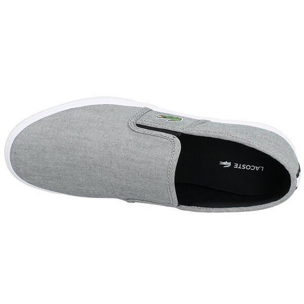 Męskie trampki LACOSTE GAZON SPORT 216 1 731spm0048024 kolor szary