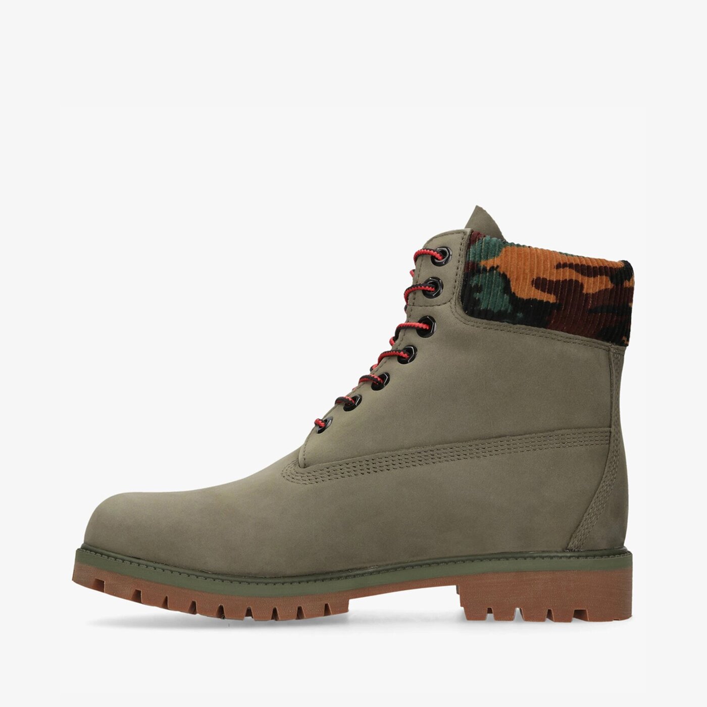 Męskie buty za kostkę TIMBERLAND 6" PREM RUBBER CUP BT tb0a2kc5a581 kolor khaki