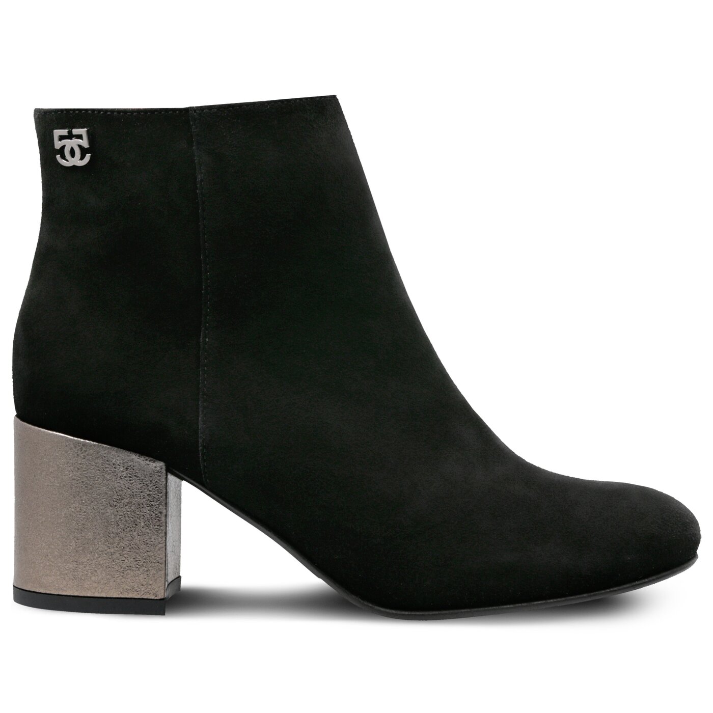 Damskie botki / sztyblety SYMBIOSIS DEBORA  sywc218025 kolor czarny