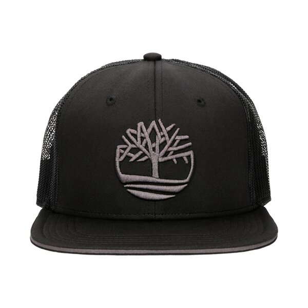 Damska czapka z daszkiem TIMBERLAND CZAPKA NYLON BRIM TRUCKER tb0a1eot0011 kolor czarny